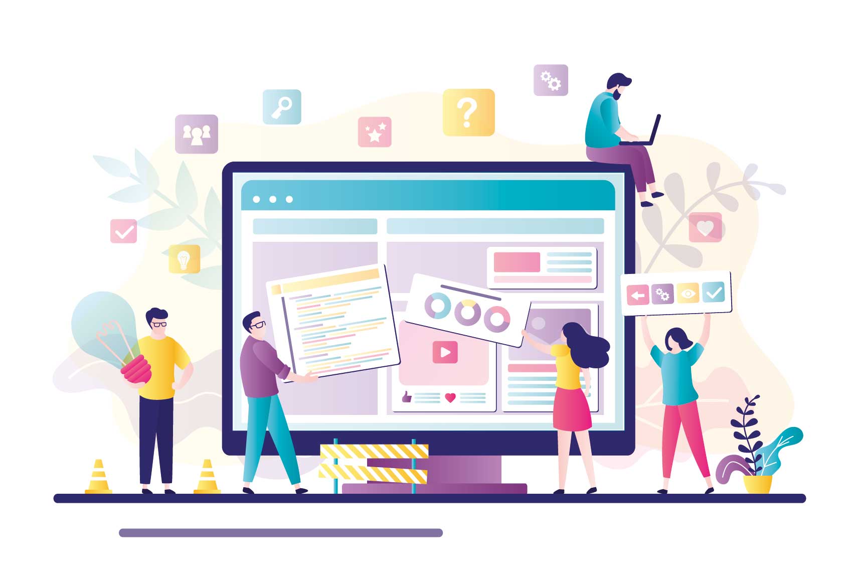 Pfege von Webseiten CMS Wordpress Contao